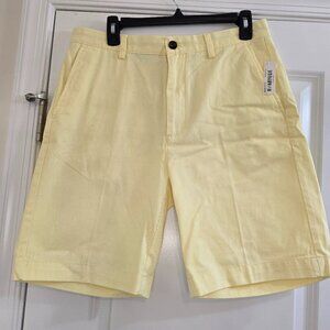 Amazon Essentials Men's Classic-Fit 9" Short - Light Yellow